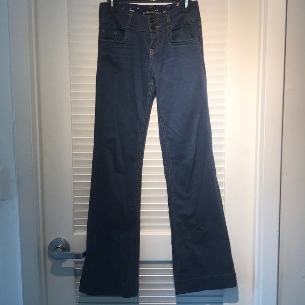 Zara high waisted flair denim  size 2